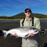Silver Salmon fishing in kodiak